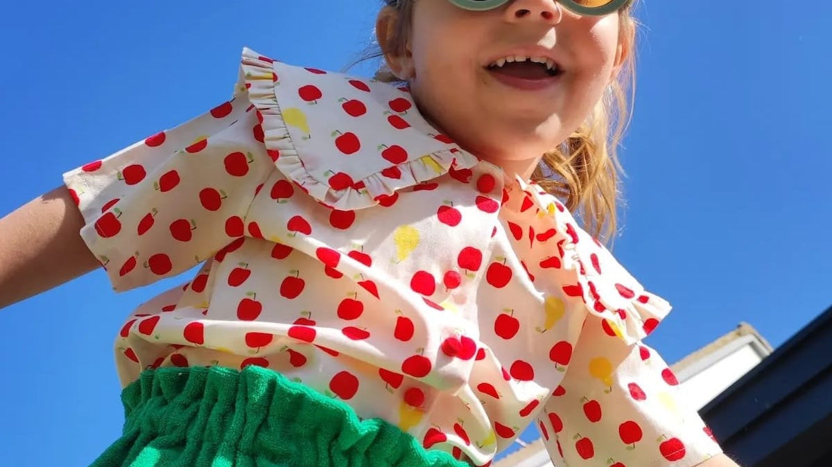 Votre prochain projet couture blouse 🌼