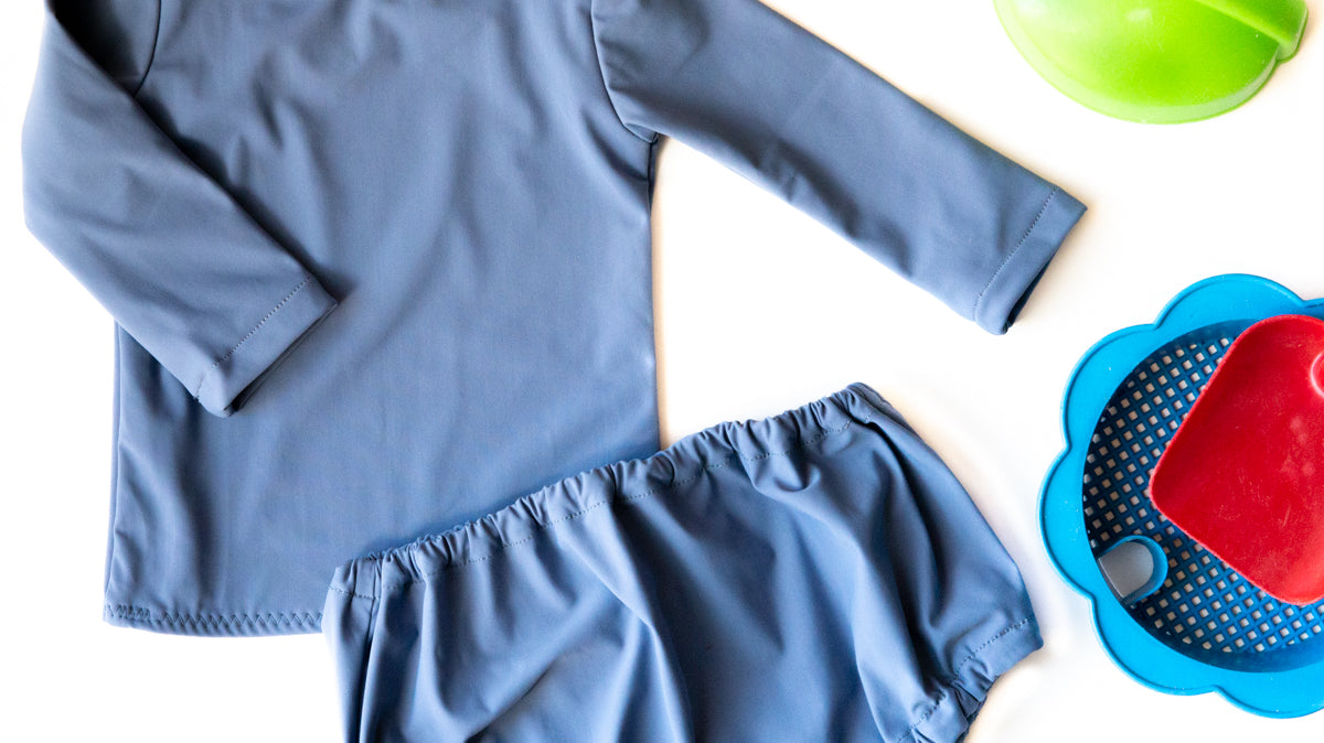 Malmö et Malaga en version maillot de bain pour bébé