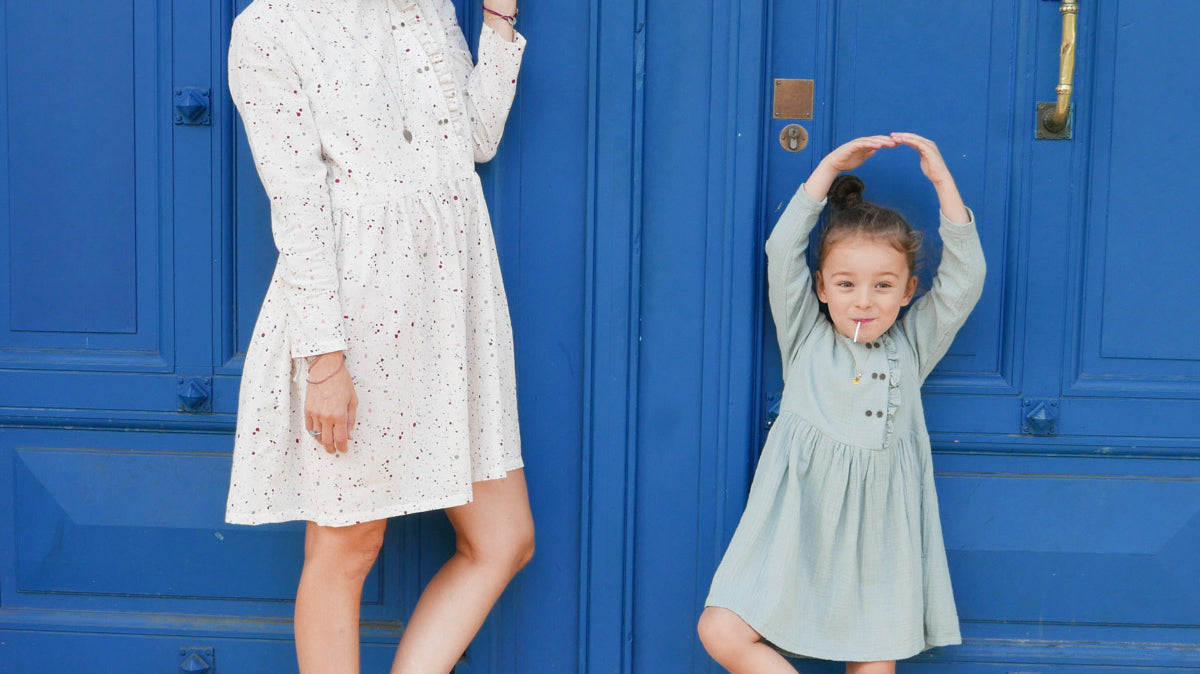 Elona duo mère fille patron de couture