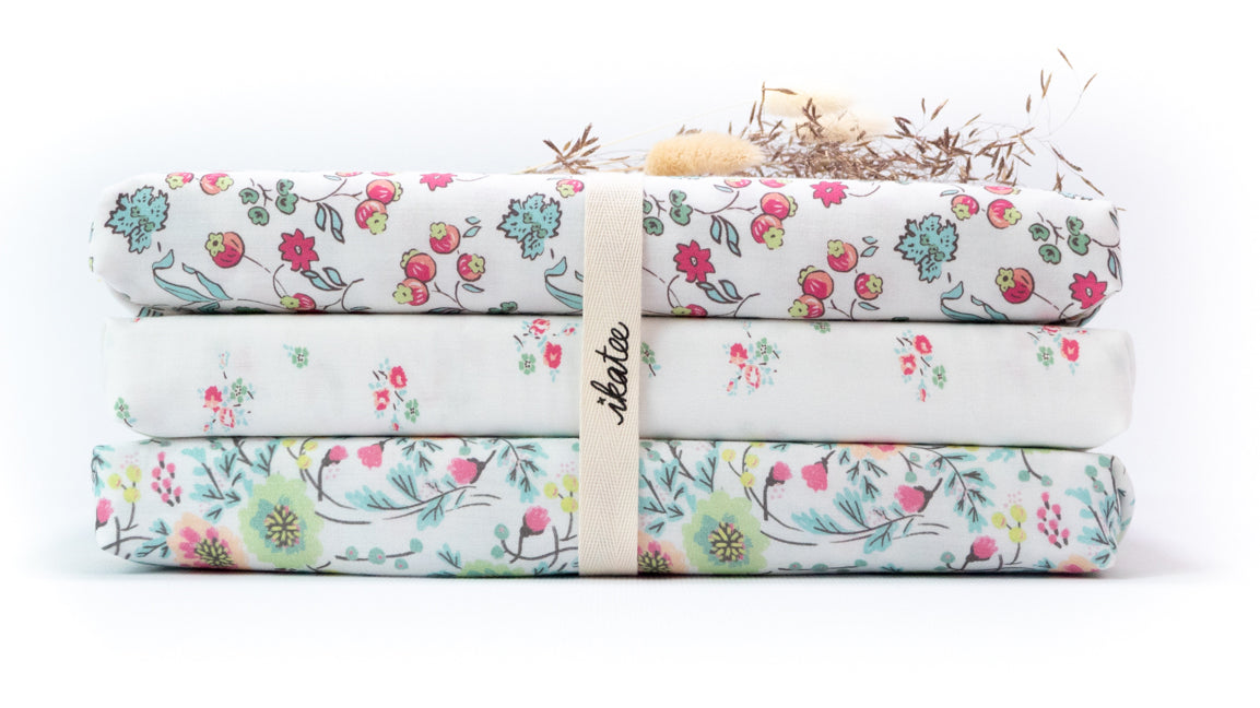 La nouvelle collection de jerseys et satins de coton ikatee est arrivée !