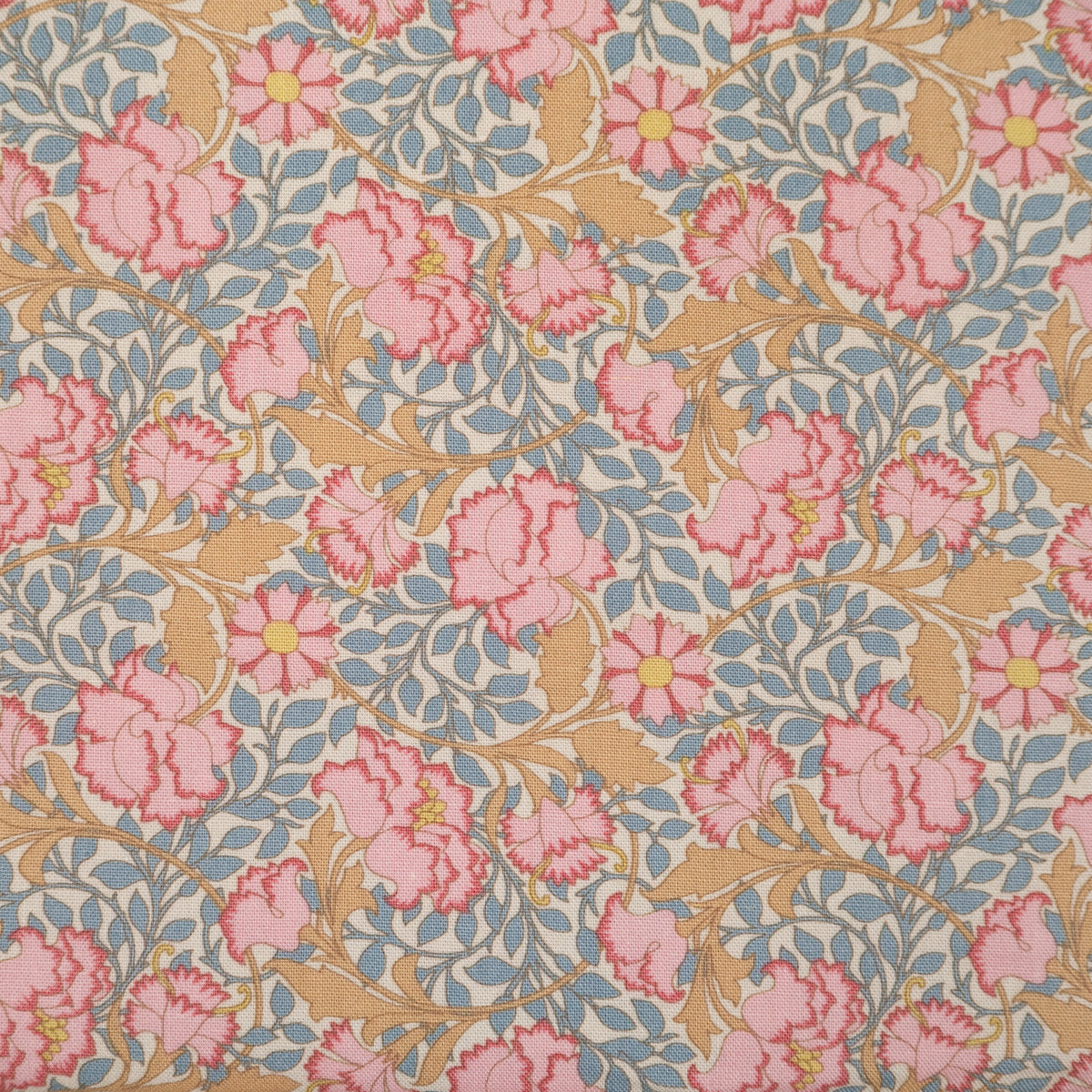 Tissu popeline motif floral Tilda