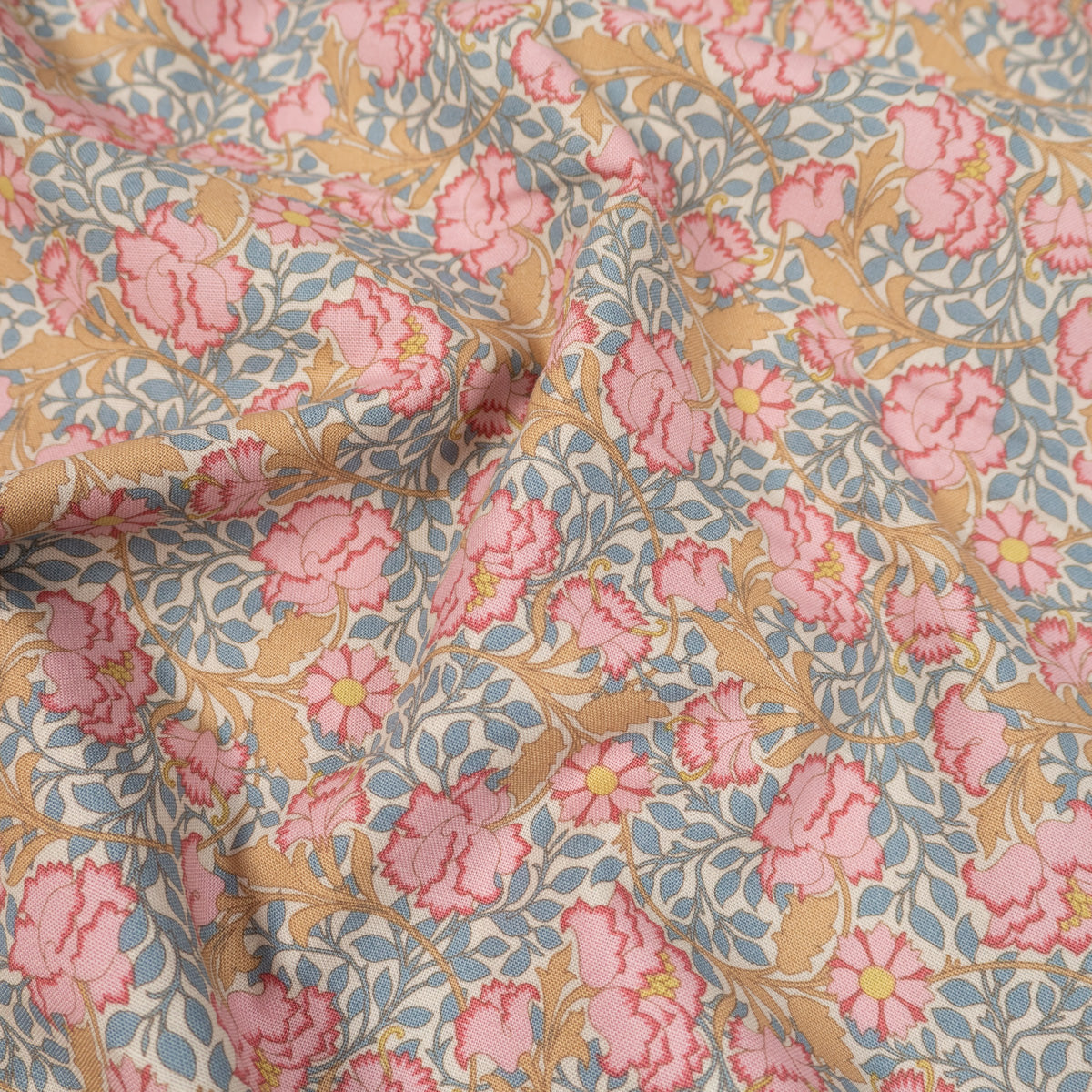 Tissu popeline motif floral Tilda