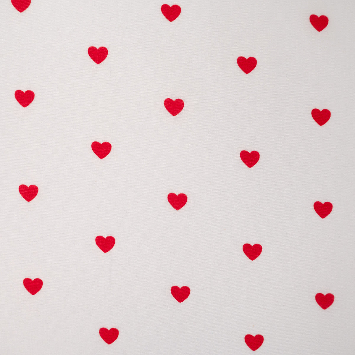 tissu popeline coeurs