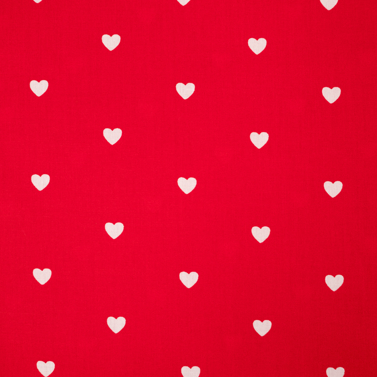 tissu popeline coeurs