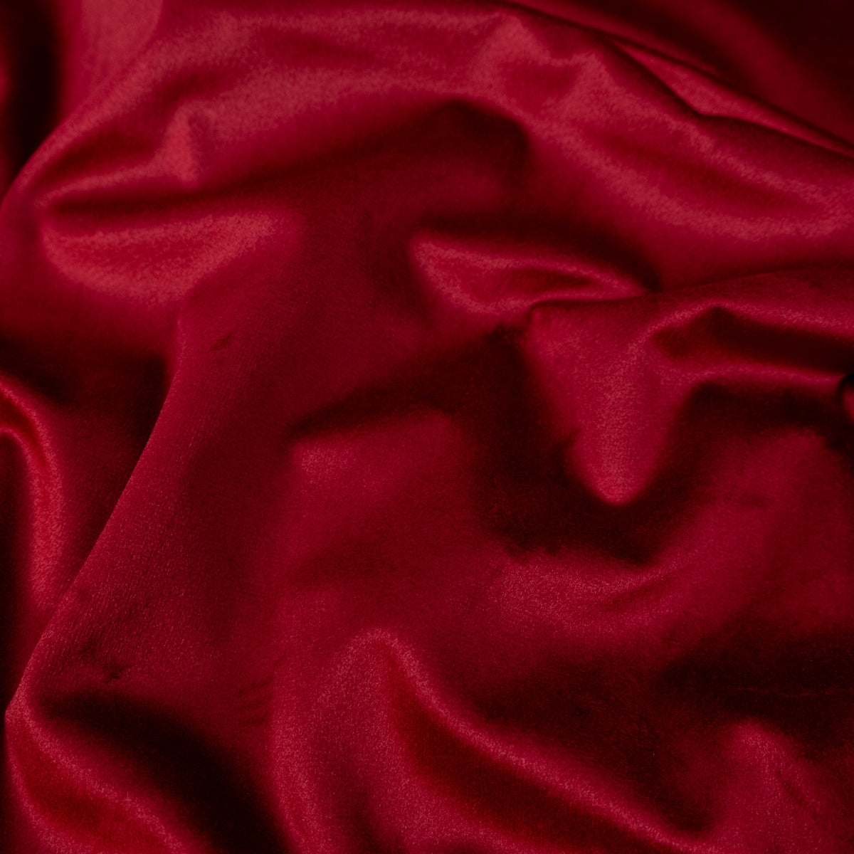 Tissu velours ras bordeaux – vue 3