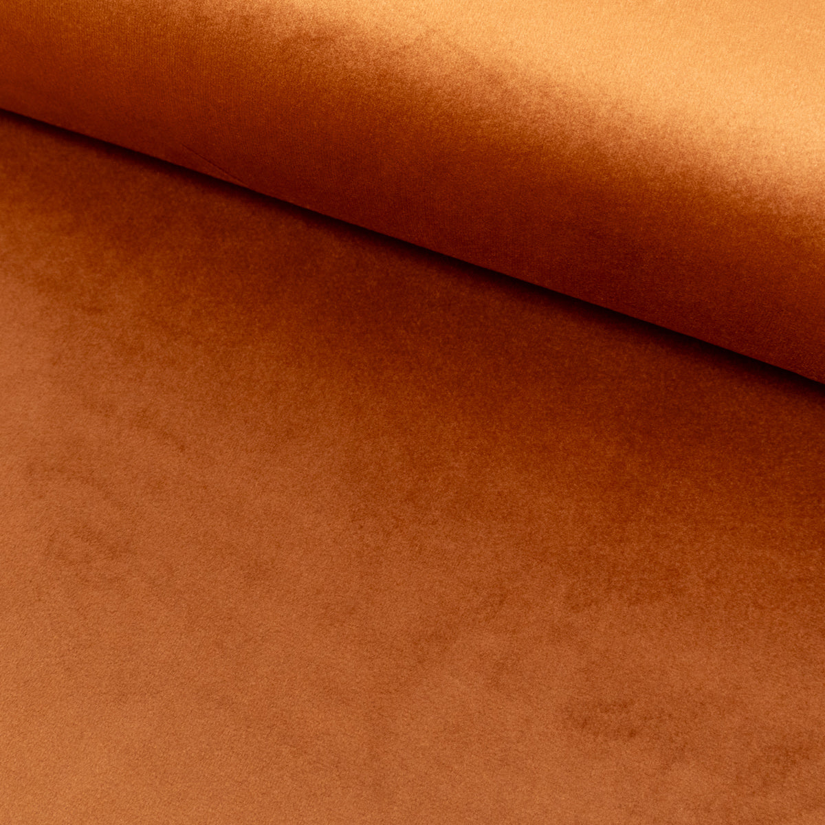Tissu velours ras camel – vue 4