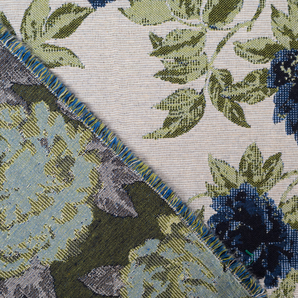 Tissu jacquard tissé en France