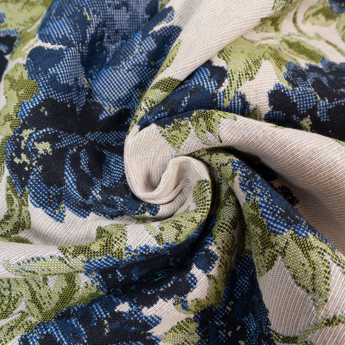 Tissu jacquard tissé en France