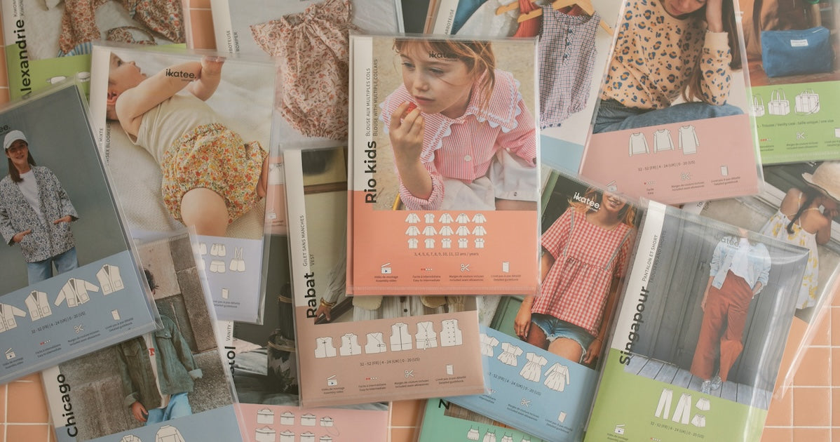Patrons de couture, tissus et mercerie | ikatee