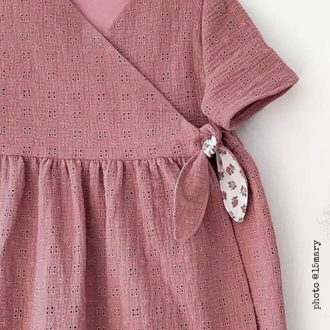 Patron de robe longue pour enfant