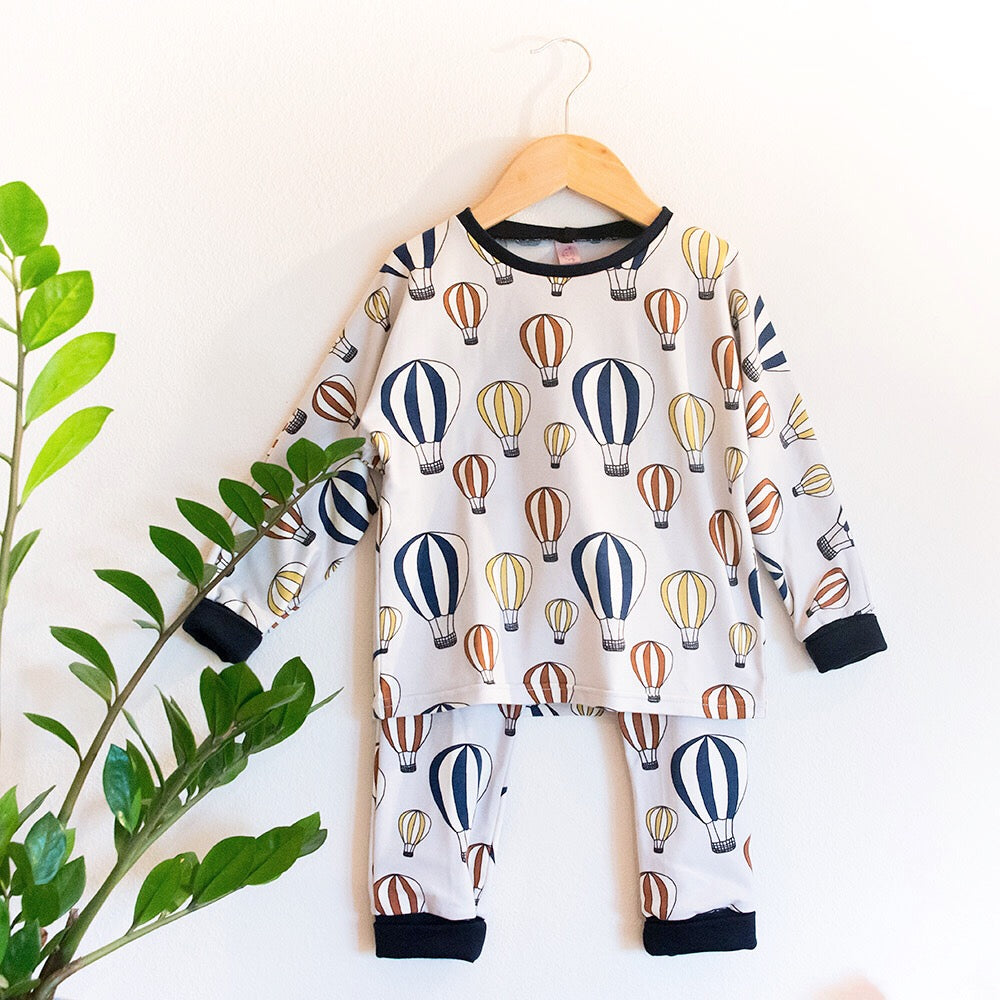 Couture pyjama manches longues pour enfant
