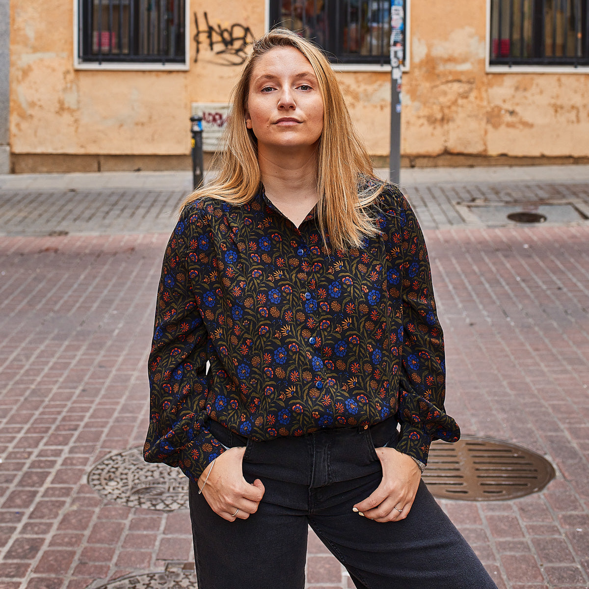 Jeu de patron de blouse et robe pour femme et enfant