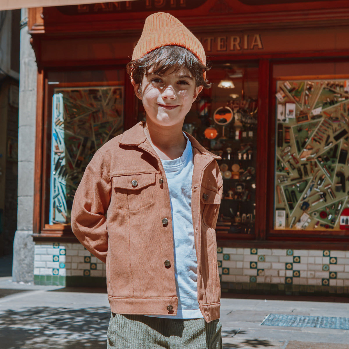 Patron de couture veste classique enfant