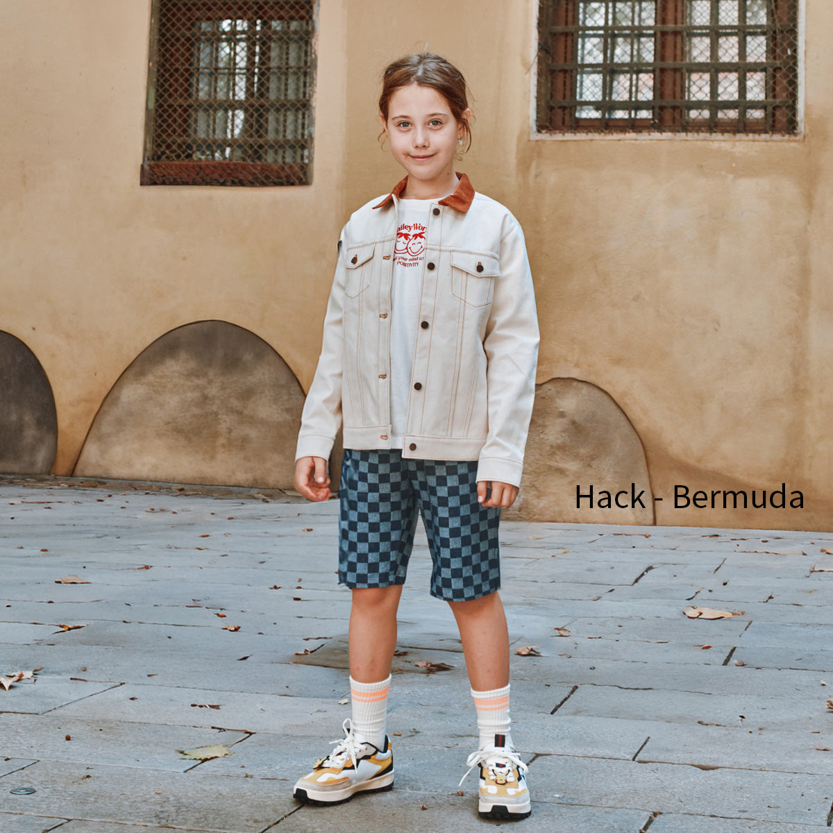 Patron bermuda short enfant