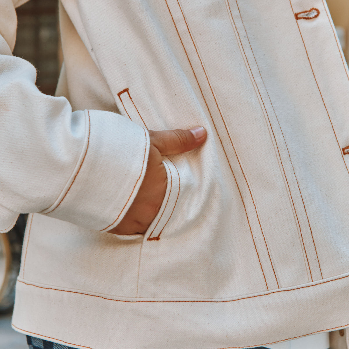 Patron de couture veste en jean enfant