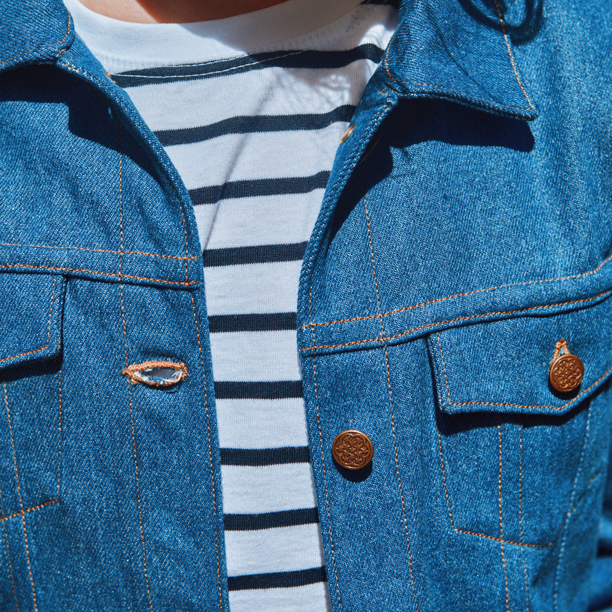 Patron de couture veste en jean enfant