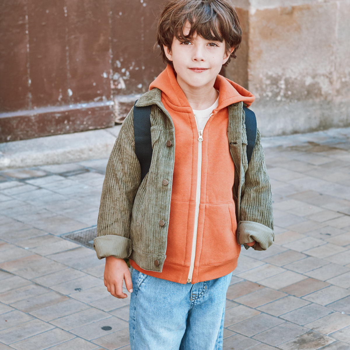 Patron de couture veste velours enfant