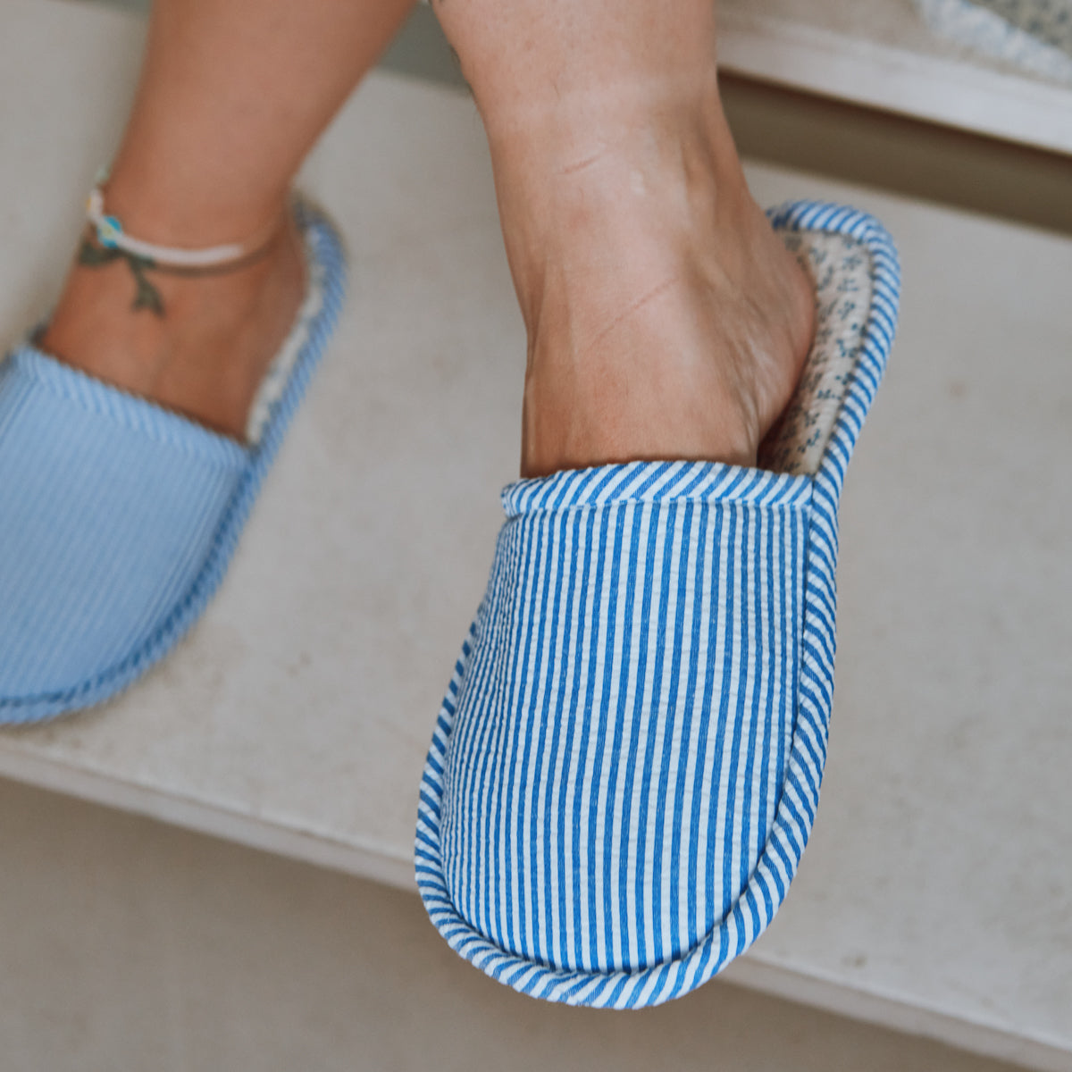 couture chaussons adulte