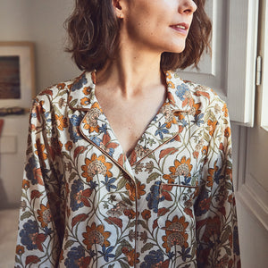 Kit pyjama femme Budapest - Jaipur - Version longue - 48 au 52