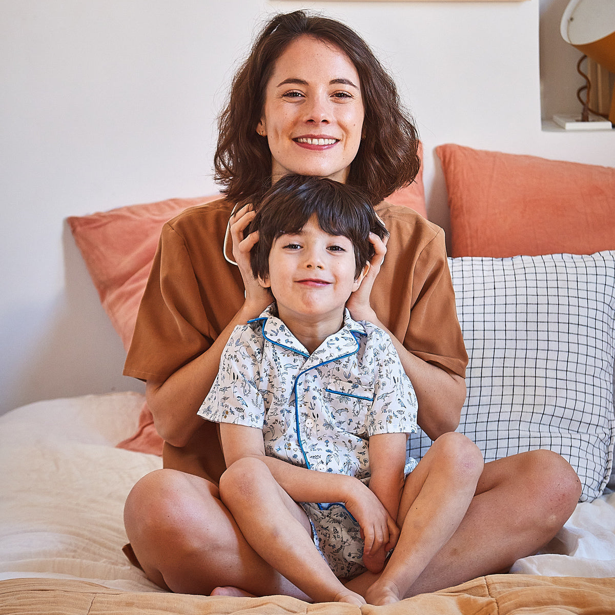 Projection de patron pyjama col tailleur