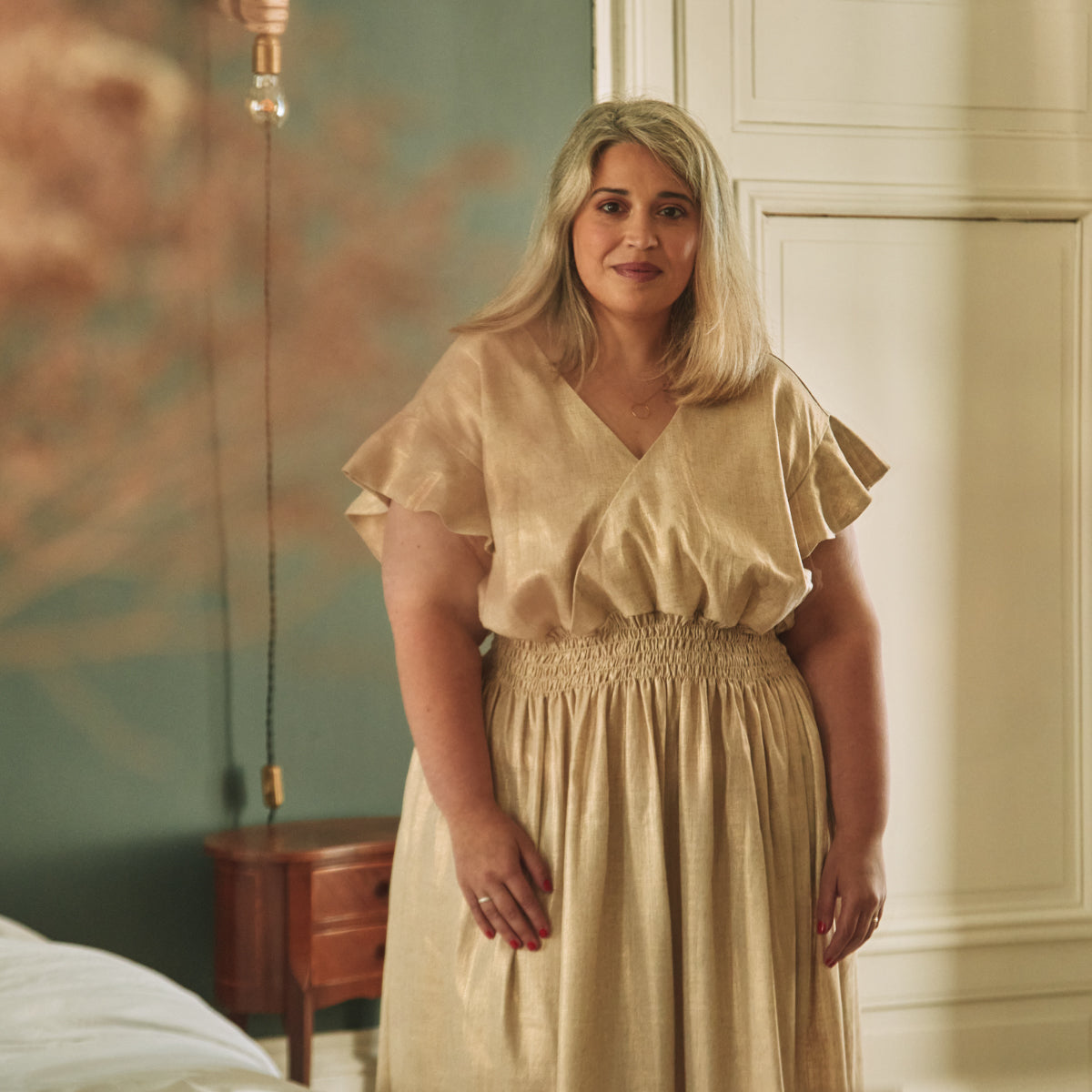 Patron de blouse, robe et jupe