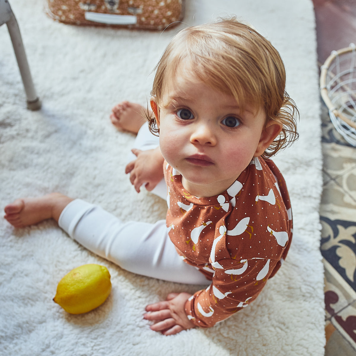 Patron pdf tee-shirt legging bébé