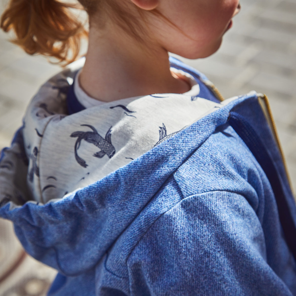 Couture hoodie pour enfant mixte