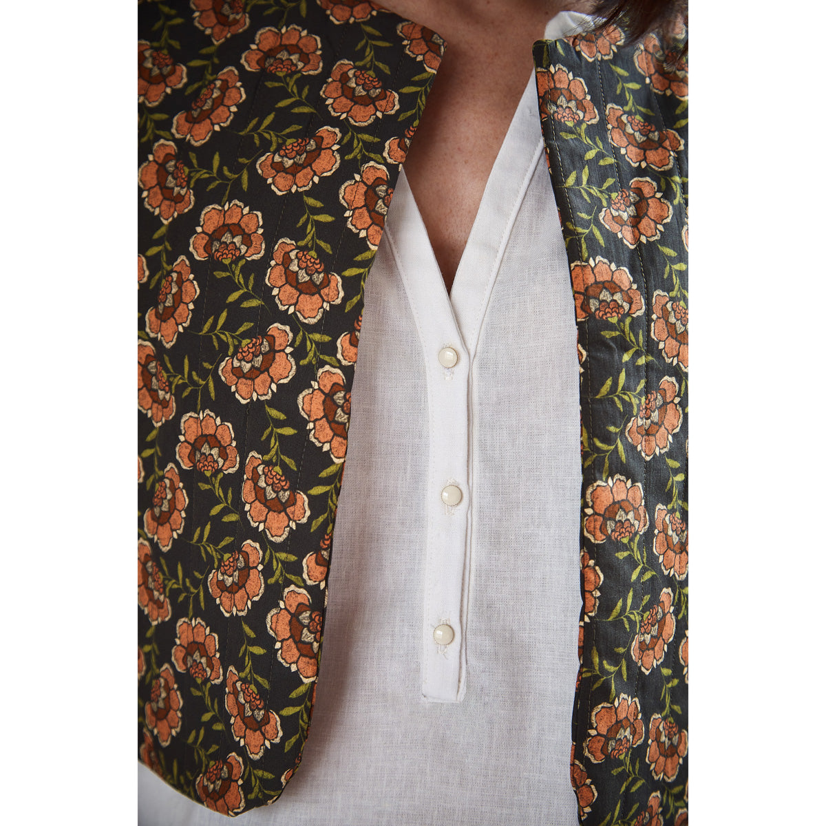 Patron gilet sans manches femme