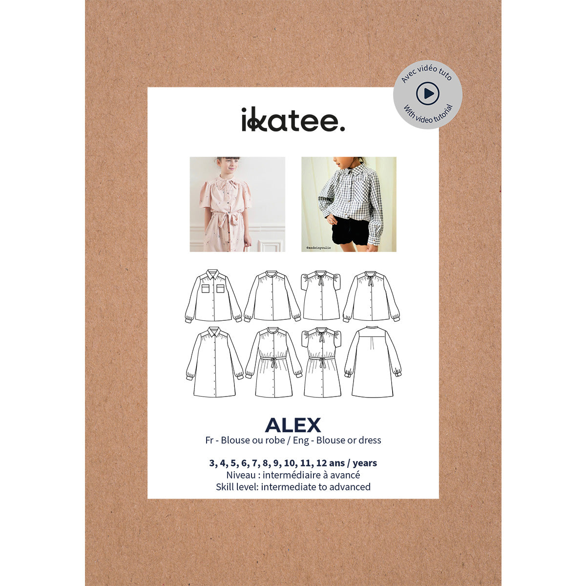 patron de couture robe enfant