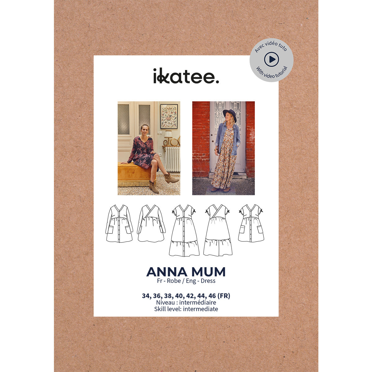 Patron de couture robe femme