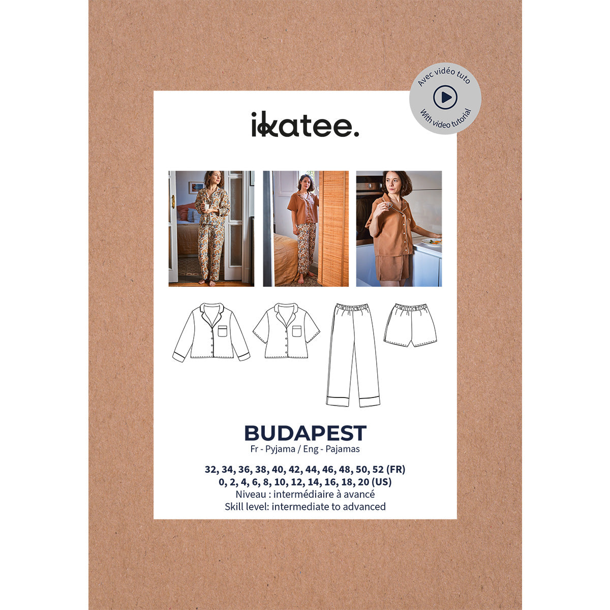 Patron de couture pyjama femme