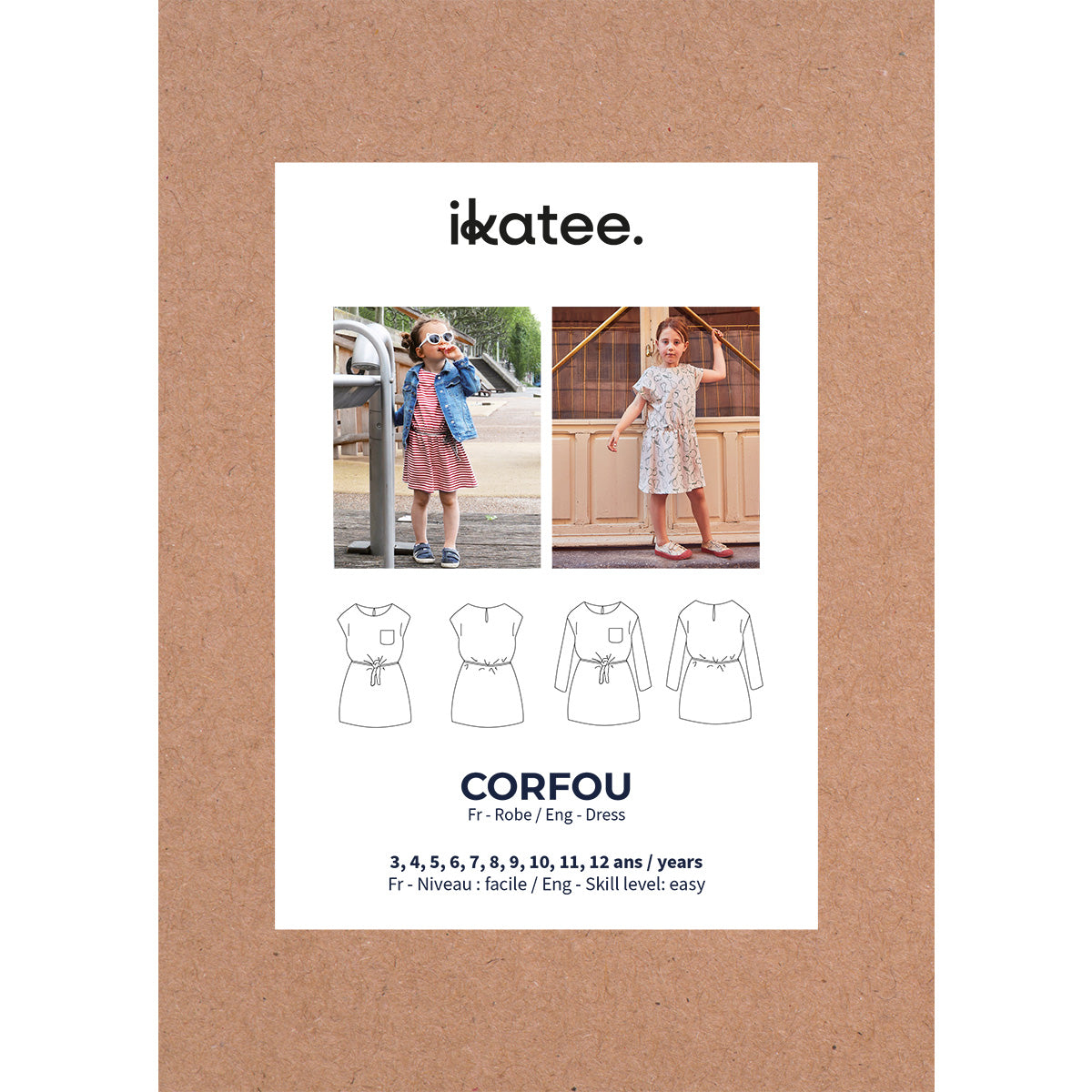 Patron de couture robe fille