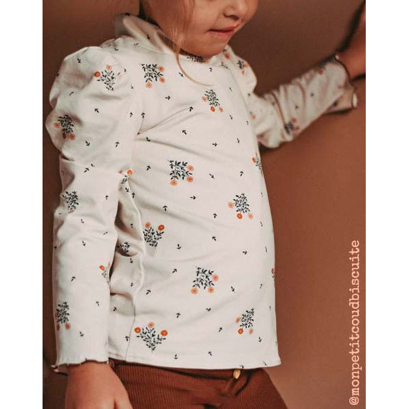 Patron de t-shirt manches longues pour enfant