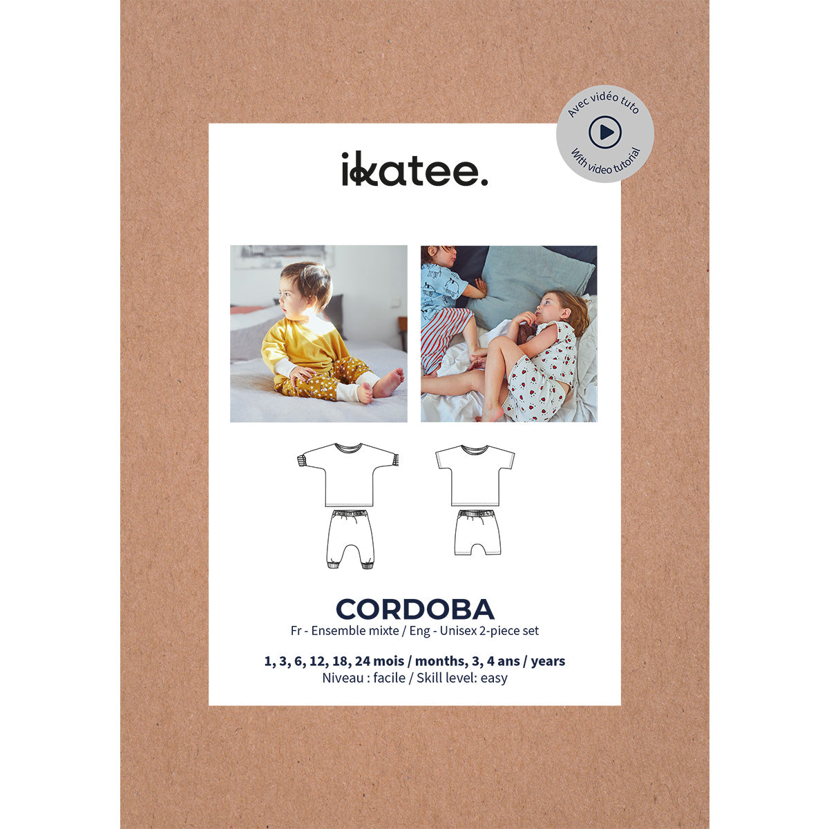 patron de couture pyjama bébé