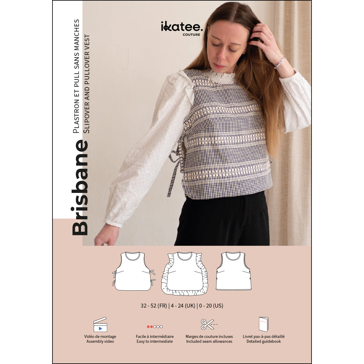 Coudre un plastron ou surpull femme