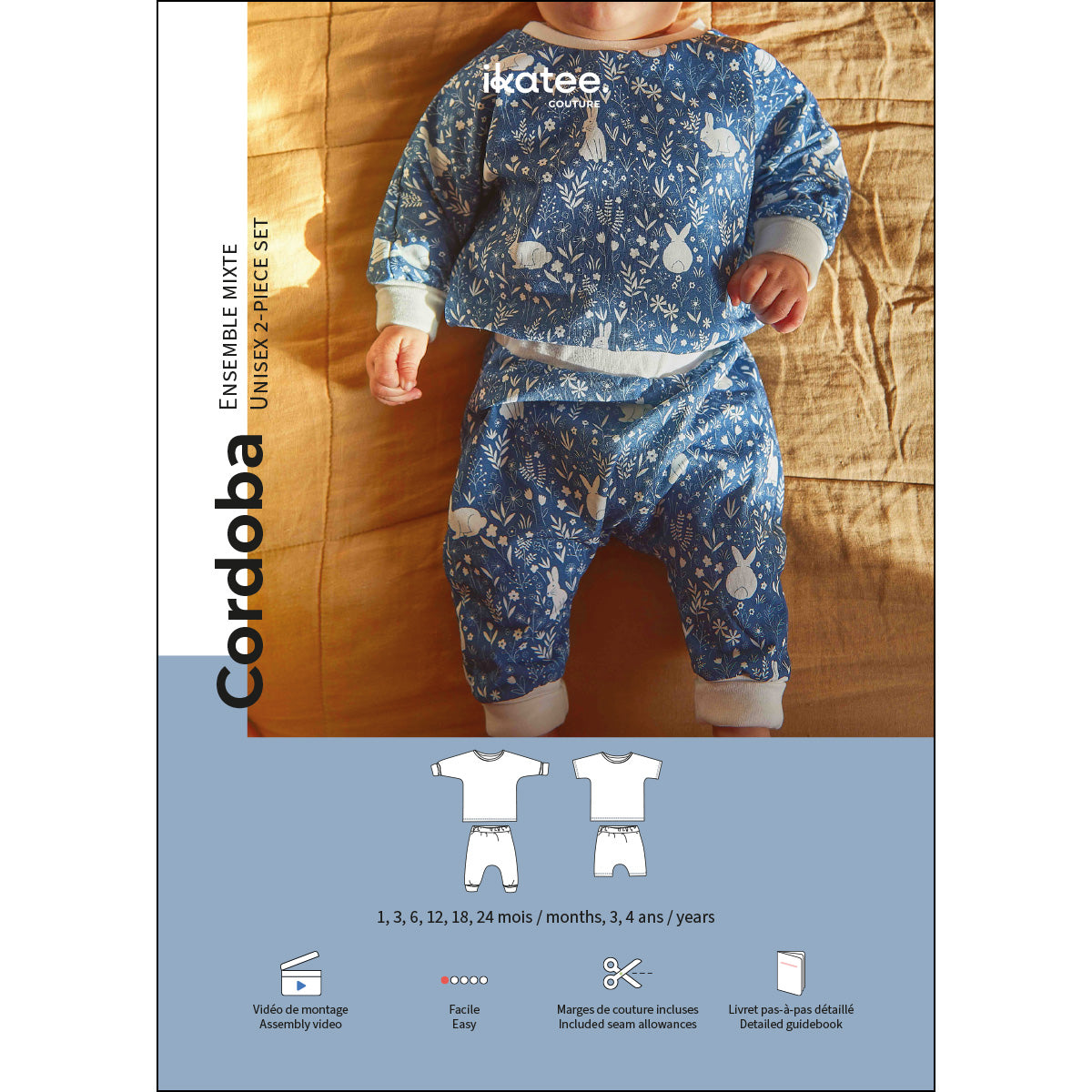 patron de couture pyjama bébé