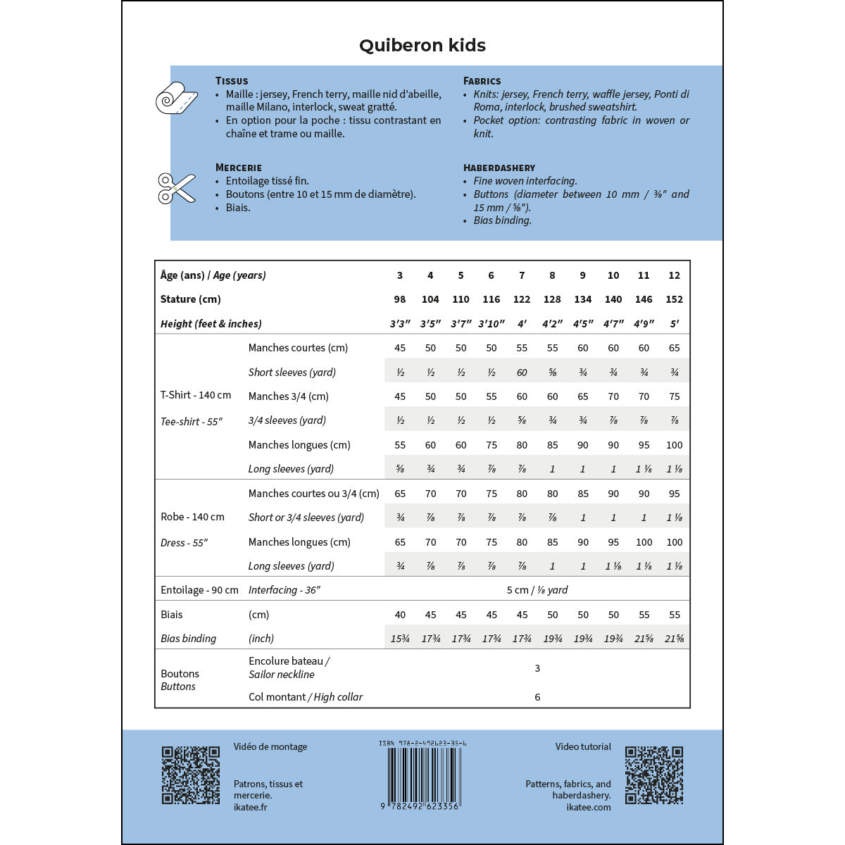 Coudre un tee-shirt enfant facile