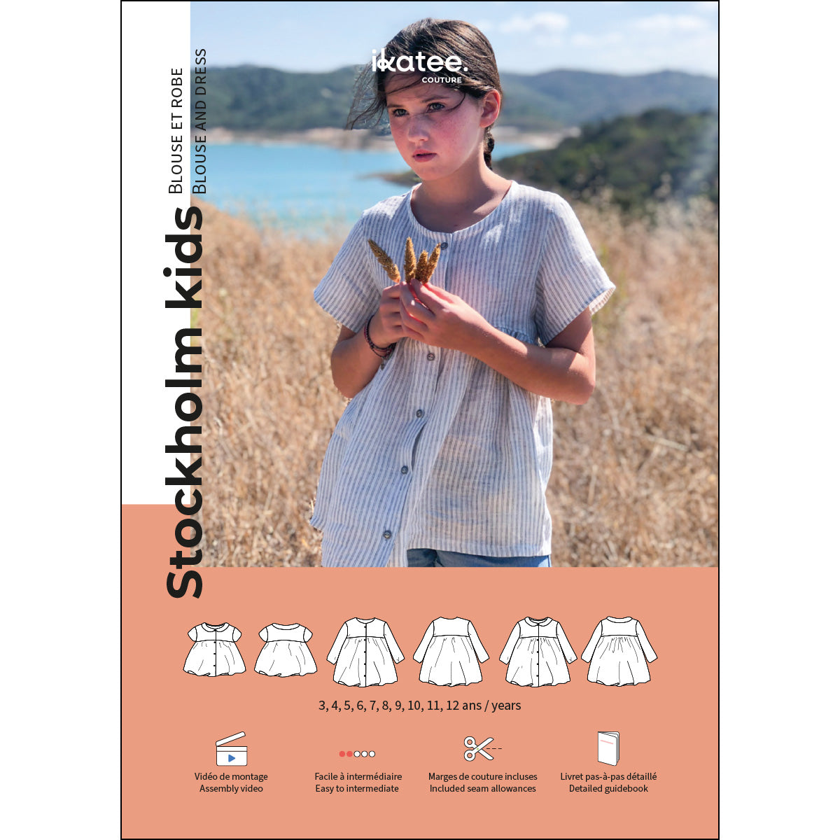 Patron de couture robe fille