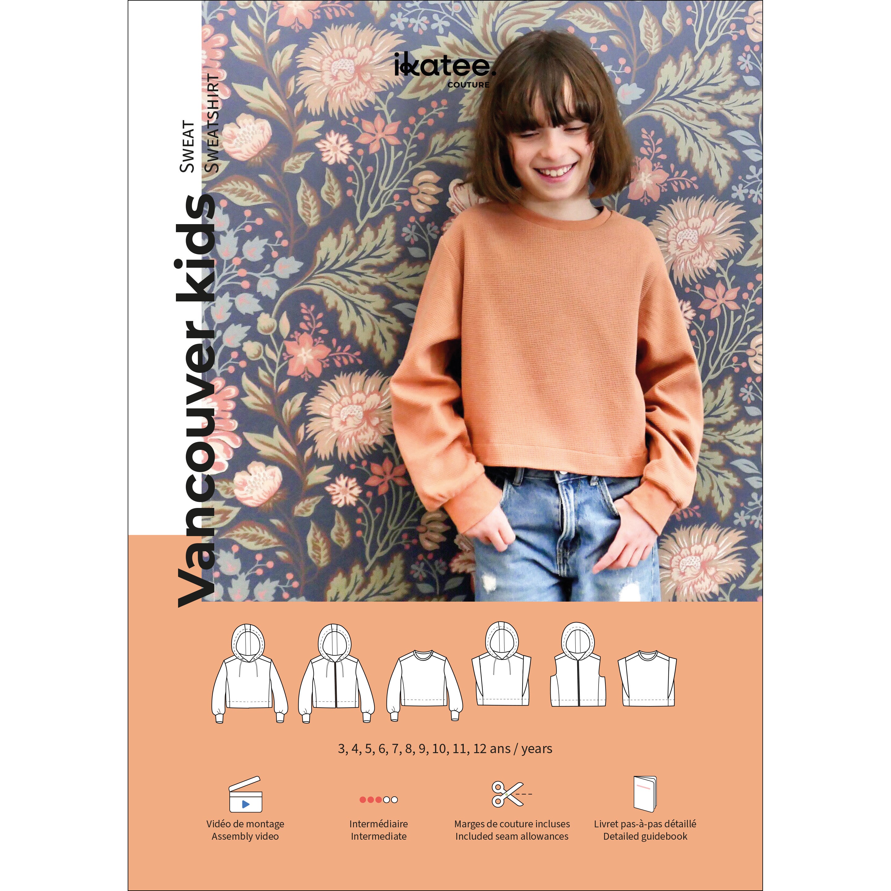 patron de couture sweat enfant