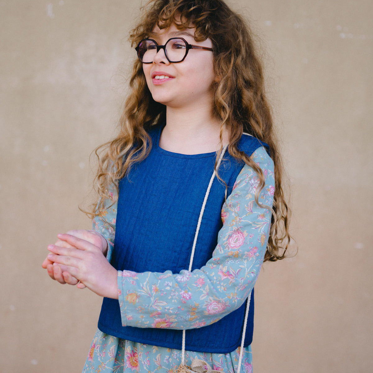 Coudre un top sans manches enfant