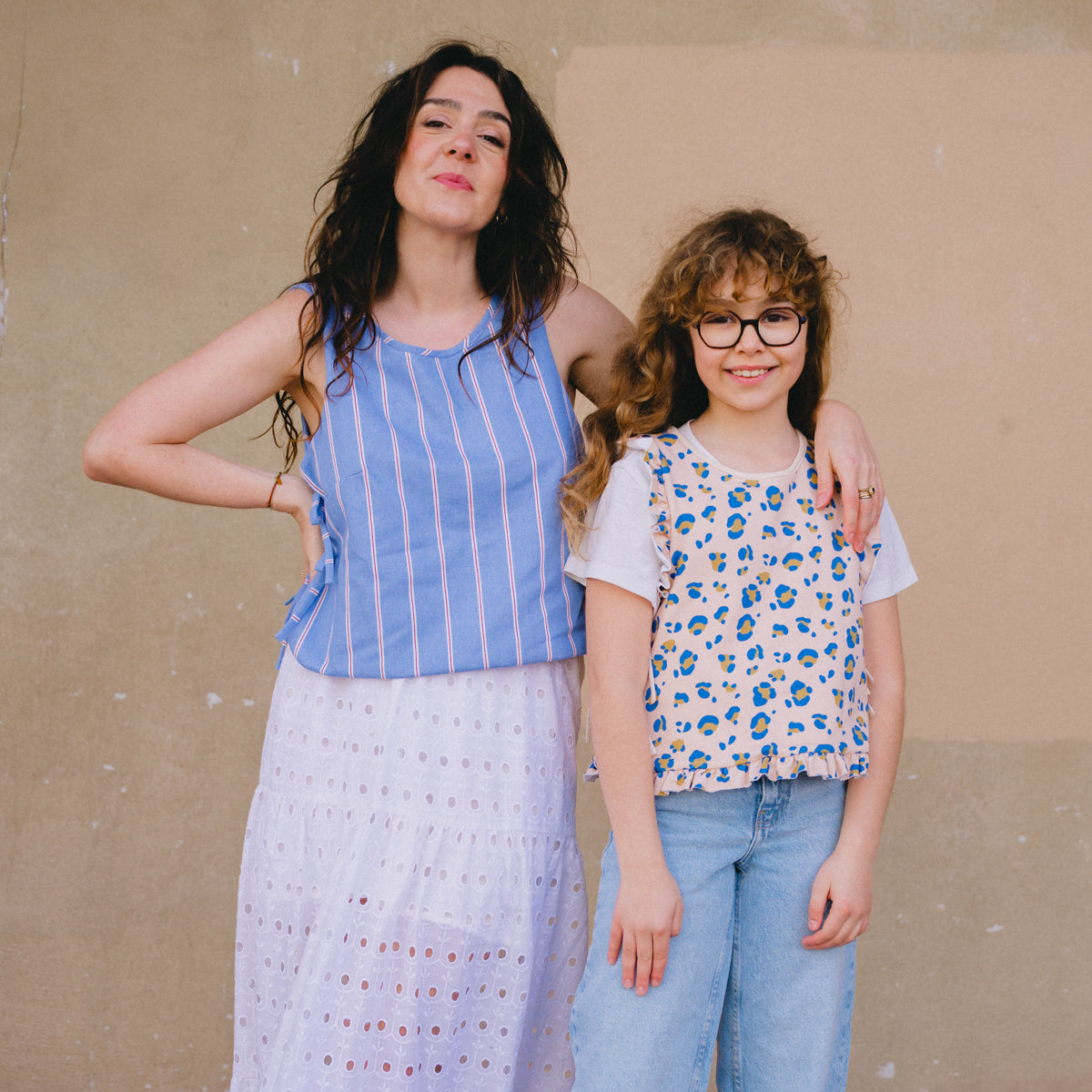 Coudre un surpull femme et enfant