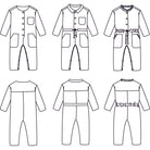 Patron de combinaison pour bébé