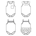 Duo de patron de body pour bébé