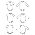 patron de body pour bébé