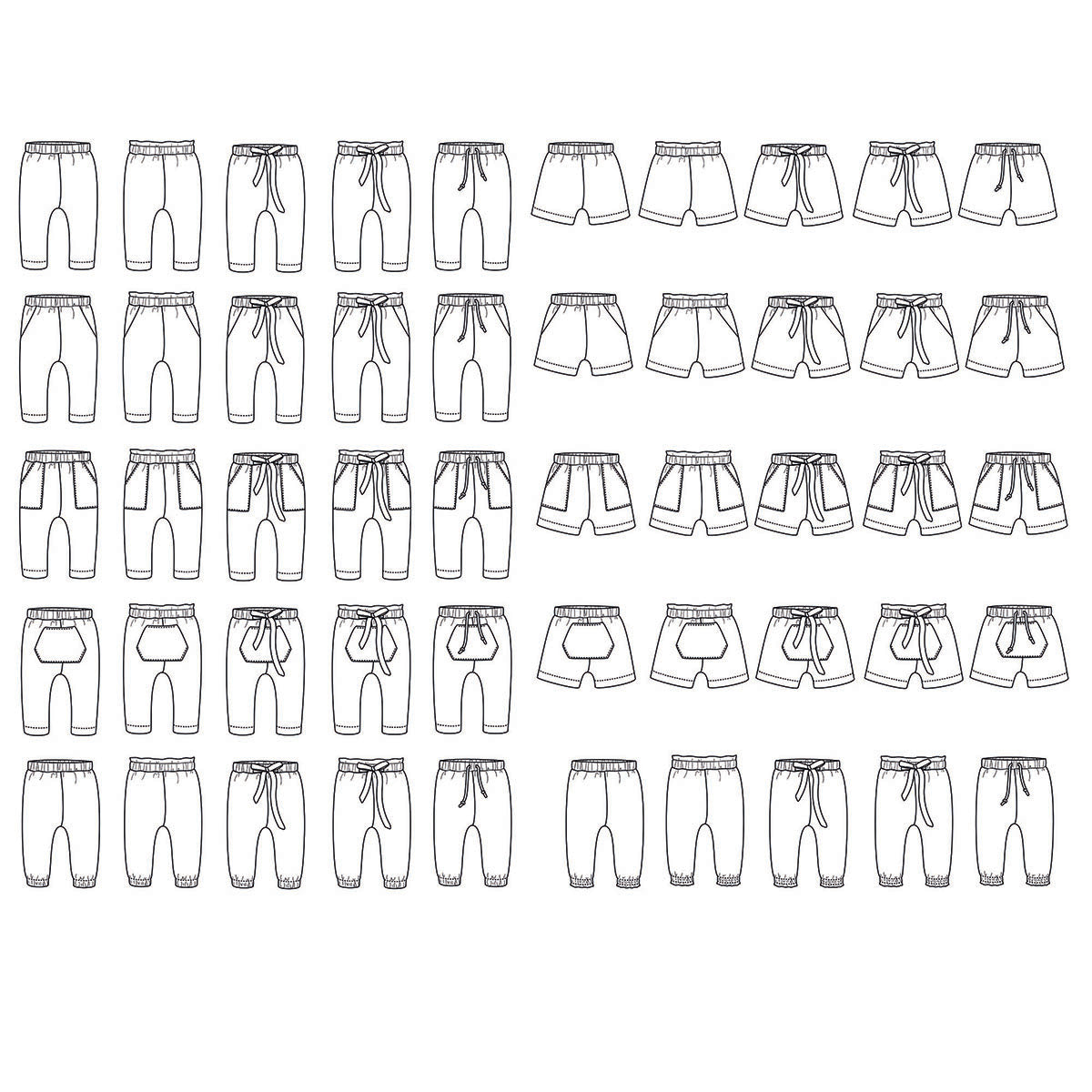 Patron de pantalon pour bébé