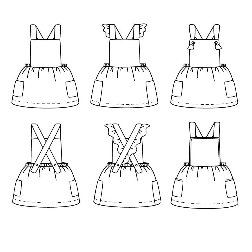 Patron de robe pour bébé