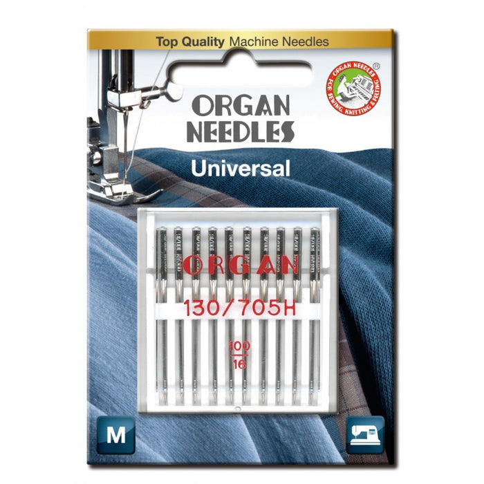 Aiguilles Universelles Organ (boîte de 10) - Taille 100