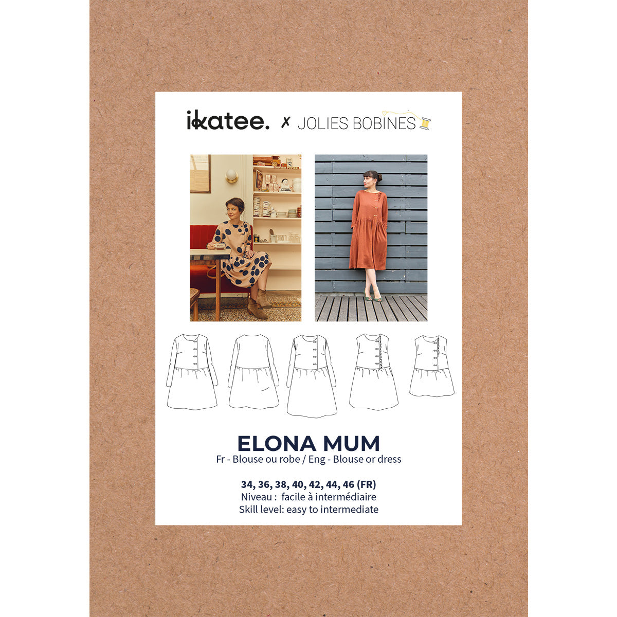 Patron de couture robe femme