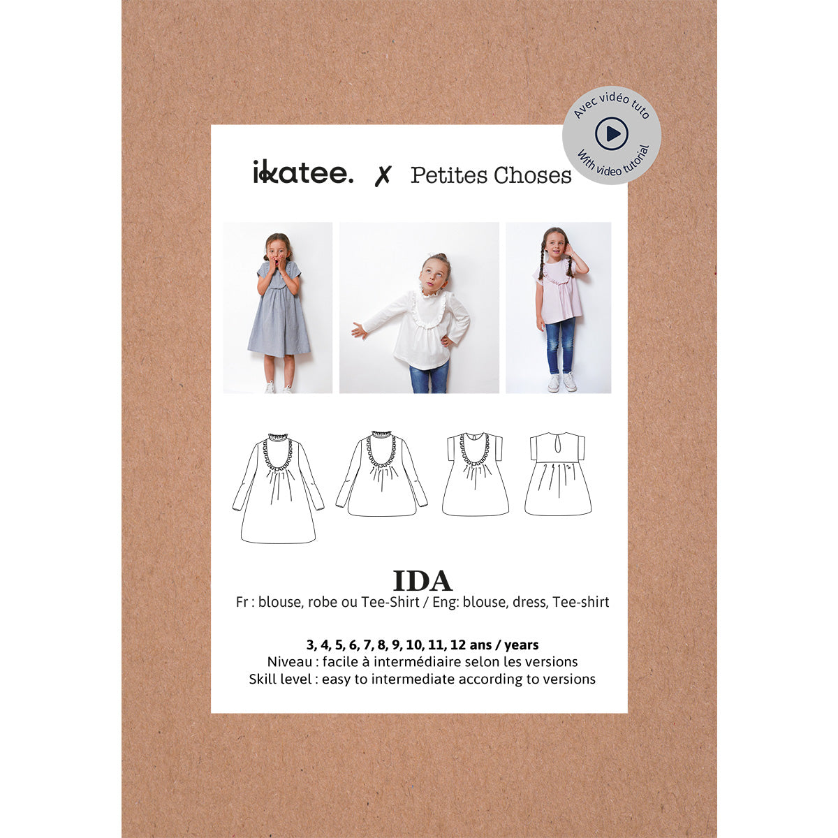 patron de couture robe enfant