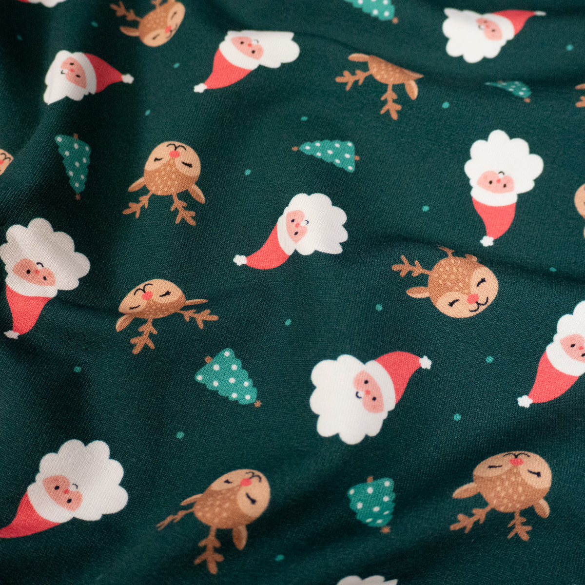 Tissu vert livraison rapide